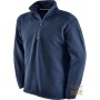 PILE 100% POLIESTERE CON COLLO A LUPETTO COLORE BLU NAVY TG S