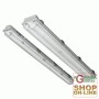 PLAFONIERA INDUSTRIALE PER PER LAMPADE 2 X 58 WATT. CM.