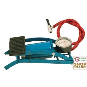 POMPĂ DE PICIOR CU MANOMETRU PORTABIL