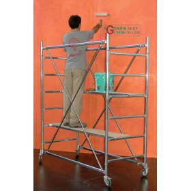 SCHELE DIN OȚEL GALVANIZAT CU LAVAURIU ÎN MOD LEMN. GRIM MT. 3,7