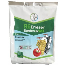 BAYER R6 ERRESEI BORDEAUX WG35 FUNGICIDA KG. 1 BAYER R6 ERRESEI BORDEAUX WG FUNGICIDA KG. 1