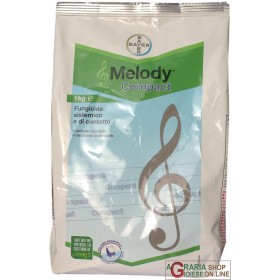 BAYER MELODY COMPACT FUNGICIDA A BASE IPROVALICARB KG. 1 BAYER MELODY COMPACT FUNGICIDA A BASE IPROVALICARB KG. 1