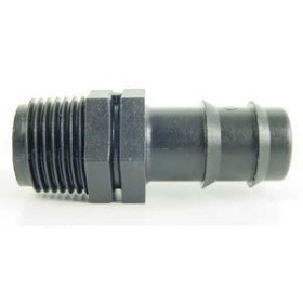 RACCORDO NERO PORTAGOMMA diam. mm. 25x3/4