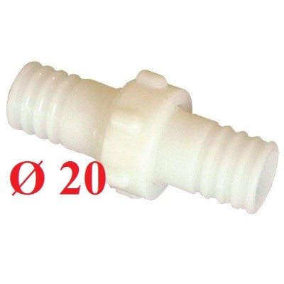 RACCORDO NYLON GR. 20 GIUNTATUBI 3 PZ.