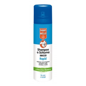 BAYER SHAMPOO SPRAY RAPID SCHIUMA SECCA PER CANI ML. 300 BAYER SHAMPOO SPRAY RAPID SCHIUMA SECCA PER CANI ML. 300