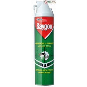 BAYGON SCHIUMA ML. 400 SCARAFAGGI E FORMICHE BAYGON SCHIUMA ML. 400 SCARAFAGGI E FORMICHE