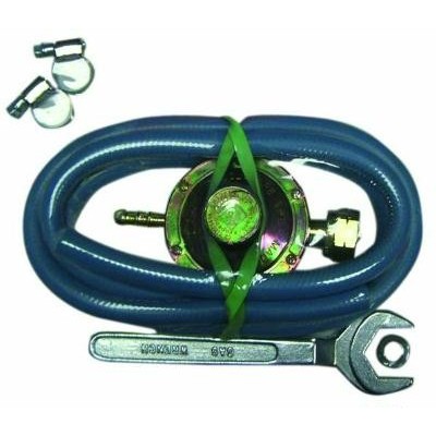 REGOLATORE BASSA PRESSIONE KIT CON TUBO ACCESSORI MBAR 30