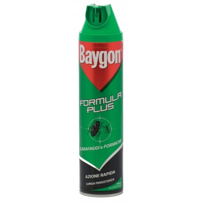 SPRAY VERDE BAYGON SCARAFAGGI ȘI FURNICI ML. 400