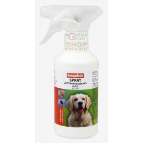 BEAPHAR SPRAY ANTRIPARAZITARRIO A.P.E. PENTRU CANI ÎMPOTRIVA CĂPUȘELOR ȘI PURICILOR ML. 200 BEAPHAR SPRAY ANTRIPARAZITARRIO A.P.E. PENTRU CANI ÎMPOTRIVA