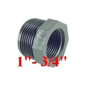 REDUCERE FIR NEGRU M / F 1 x 3/4