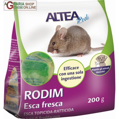 RODIM - ESCA FRESCA TOPICIDA-RATTICIDA PER USO DOMESTICO E