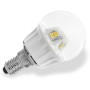 BEGHELLI LAMPADA A LED 56070 SFERA E14 W4,0 LUCE CALDA