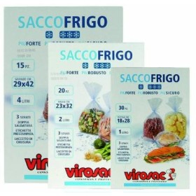 SACCHI FRIGO CON LEGACCI PZ. 40 CM 19 X 28