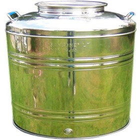 SANSONE CONTAINER DIN OȚEL INOXIDABIL LT. 30 PREDISPUȘI