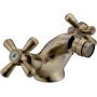 BRONZED CROSS BIDEU MIXER TAP sofia 138B serie