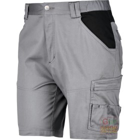 BERMUDA 97% COTONE 3% SPANDEX  COLORE GRIGIO  TG  S XXL BERMUDA 97% COTONE 3% SPANDEX COLORE GRIGIO TG S XXL
