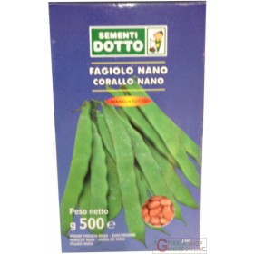 SEMINȚE DE FAGIOLO NANO CORAL MANGIATUTTO GR. 500