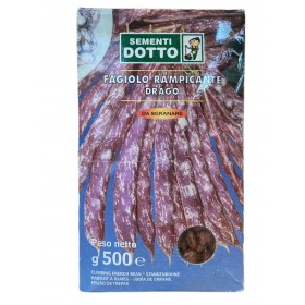 SEMINTE DE FAGIOLO RAMPICANTE BORLOTTO DRAGO GR. 500