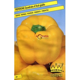 SEMI DI PEPERONE QUADRATO D ASTI GIALLO