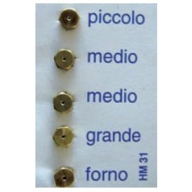 SET 5 UGELLI GAZ GPL PENTRU BUCATARIE