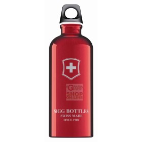 SIGG STICLA DE ALUMINIU ROSU SWISS EMBLEMA SI SC60.01 LT. 0,6 SIGG STICLA DE ALUMINIU ROSU SWISS EMBLEMA SI SC60.01 LT. 0,6