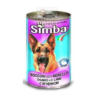 SIMBA BOCCONCINI PER CANI CON AGNELLO GR. 415