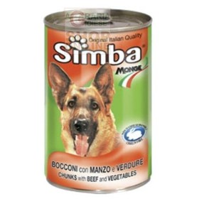 SIMBA MORSELS PENTRU CANI CU CARNE DE VITĂ / LEGUME KG. 1,230