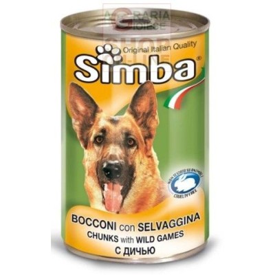 SIMBA BOCCONCINI PER CANI CON SELVAGGINA KG. 1,230