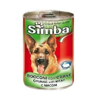 SIMBA BOCCONCINI PER CANI CON VITELLO GR. 415