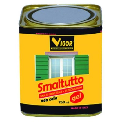 SMALTO ANTIRUGGINE SMALTUTTO GEL VERDE SMERALDO ML. 750