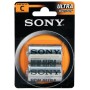 SONY JUMĂTATE LANTERNĂ BATERIE (R14)CLORURĂ DE ZINC BL.2 BUC