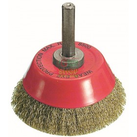 SPAZZOLA A TAZZA FILI ONDULATI GAMBO 6X25 MM.70