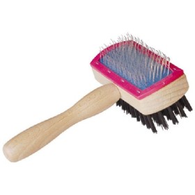 SPAZZOLA FOR CANI CU CARDER SPAZZOLA FOR CANI CU CARDER