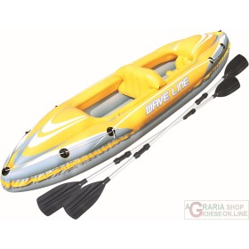BESTWAY CANOA KAYAK WAVE LINE PROFESSIONALE CM. 371X109 MAX. 160 KG. MOD. 65020 BESTWAY CANOA KAYAK WAVE LINE PROFESSIONALE CM. 371X109 MAX.