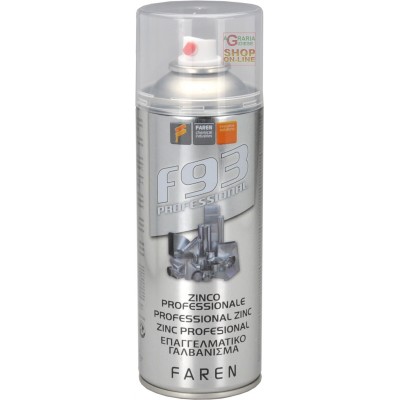 SPRAY PROFESIONAL DE ZINC 98% F 93 ML. 400