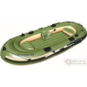BESTWAY CANOE CANOE VOYAGER 500 CM. 361x165 CU VÂSLE MAX 252 KG. MOD. 6500 BESTWAY CANOE CANOE VOYAGER 500 CM. 361x165 CU VÂSLE MAX 252