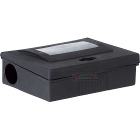 STOCKER CONTENITORE PER ESCHE TOPICIDA SMALL MOUSE BAIT STATION CM. 12,5X9,5x4 STOCKER CONTENITORE PER ESCHE TOPICIDA SMALL MOUSE BAIT STATION