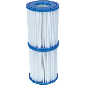 BESTWAY 58094 FILTRO DI RICAMBIO PER POMPA PISCINA DA 2006/3028 LT/H PEZZI 2 BESTWAY 58094 FILTRO DI RICAMBIO PER POMPA PISCINA DA 2006/3028