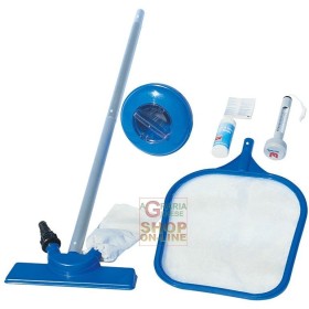 BESTWAY 58195 KIT ACCESSORI MANUTENZIONE PER PISCINA DELUXE PZ. 7 BESTWAY 58195 KIT ACCESSORI MANUTENZIONE PER PISCINA DELUXE PZ.