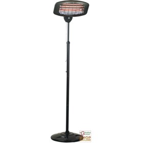 STUFA INFRAROSSI CON PIEDI OSCILLANTE VULCANO 2 WATT 2000 STUFA INFRAROSSI CON PIEDI OSCILLANTE VULCANO 2 WATT 2000