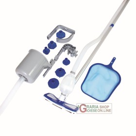 BESTWAY KIT MANUTENZIONE E PULIZIA PER PISCINE CON SKIMMER DELUX MOD. 58237 BESTWAY KIT MANUTENZIONE E PULIZIA PER PISCINE CON SKIMMER