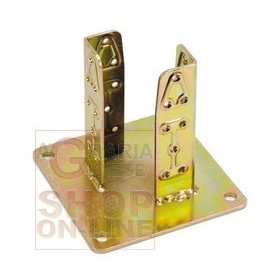 SUPORT ÎNCĂAGGIO 4 GĂURI DIN OȚEL TROPICALIZZATO ART.800 60x6 SUPORT ÎNCĂAGGIO 4 GĂURI DIN OȚEL TROPICALIZZATO ART.800 60x6