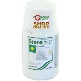 SYNGENTA SCORE 25 EC FUNGICIDA CONTRO LA BOLLA DEL PESCO ML. 250