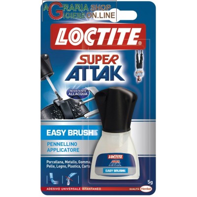 ADESIVO ATTAK EASY BRUSH APPLICATORE CON PENNELLINO GR.5