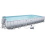 BESTWAY 56623 PISCINA CON TELAIO AUTOPORTANTE COMPLETA POMPA