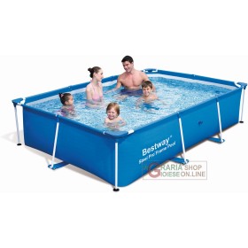 BESTWAY PISCINA CON TELAIO CM. 259X170X61H MOD.56042 BESTWAY PISCINA CON TELAIO CM. 259X170X61H MOD.56042