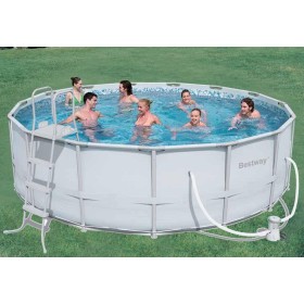 BESTWAY PISCINA CON TELAIO COMPLETA CM. 457X122 MOD. 56235 BESTWAY PISCINA CON TELAIO COMPLETA CM. 457X122 MOD. 56235