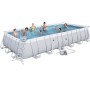 BESTWAY 56475 PISCINA CON TELAIO COMPLETA CM. 732x366x132h.