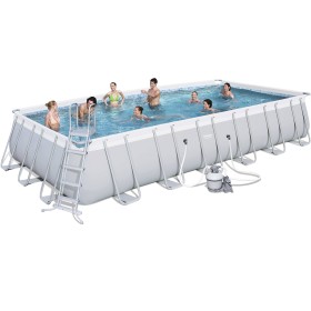 BESTWAY 56475 PISCINA CON TELAIO COMPLETA CM. 732x366x132h. BESTWAY 56475 PISCINA CON TELAIO COMPLETA CM. 732x366x132h.