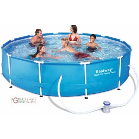 BESTWAY 56416 PISCINA CON TELAIO CON POMPA CM.366X76H BESTWAY 56062 PISCINA CON TELAIO CON POMPA CM.366X76H